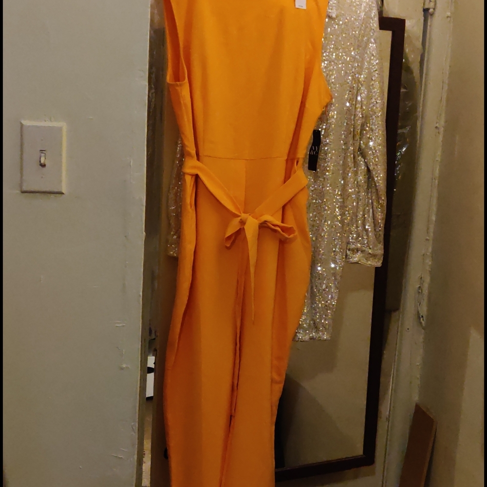 Button back jumpsuit